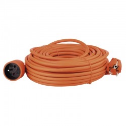 Prodlužovací kabel spojka 25m, oranžový